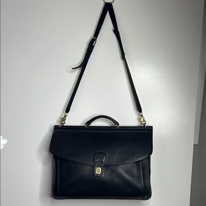Coach Black Beekman Brief Case Attaché Bag